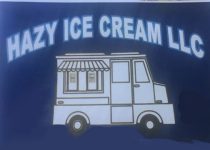 Hazy Ice Cream Logo